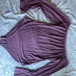 A&E Off the shoulder body suit